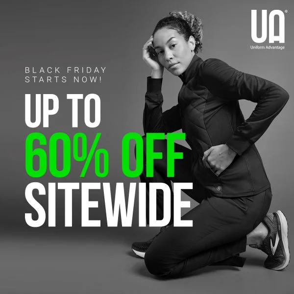The Black Friday Sale is Here! Save Big on Scrubs at Uniform Advantage
